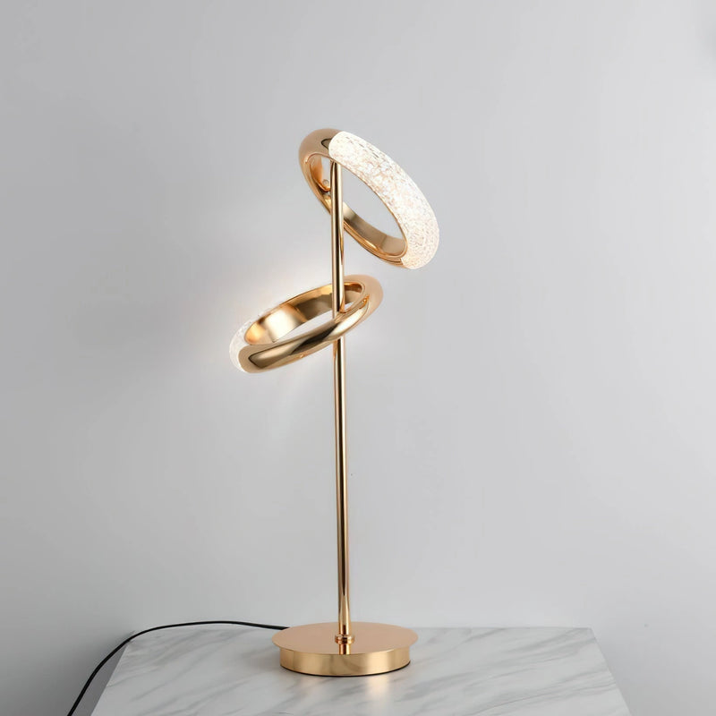A Nordic style wall lamp with a rotatable design made of wood and metal components.