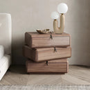 Cactus design table lamp featuring milk glass globes on a wooden base with LED lighting, set against a beige and grey hardwood laminate flooring.