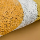 Tropical-themed PVC rug mat featuring a vibrant aloha pattern, suitable for both indoor and outdoor use.