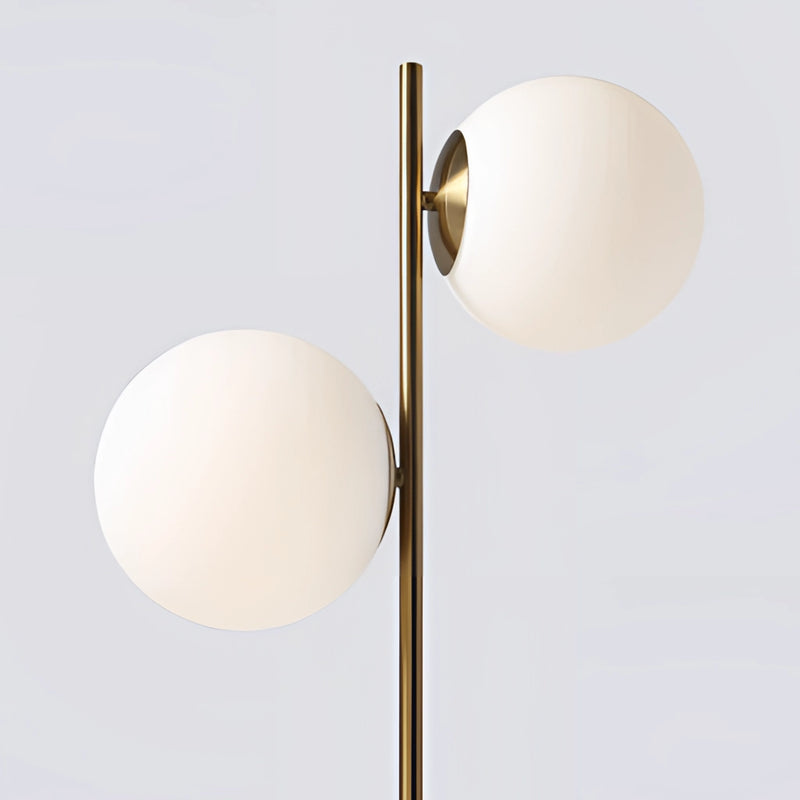 LED desk lamp featuring smart touch control, energy-saving capabilities, and a sleek metal design with a circular lampshade.