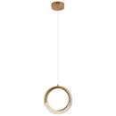 Modern Pendant Lamp Dante featuring a chandelier design with circular and rectangular metal elements, resembling jewelry with nickel and titanium finishes and transparent details.