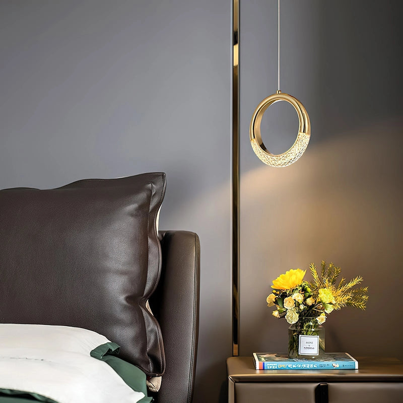 Modern chandelier Dante pendant lamp featuring a flower design, displayed over a couch in a well-furnished room with a picture frame, vase, and soft textiles enhancing the decor.
