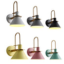 Elegant retro design wall light with a matte finish, featuring a rectangular metal frame and intricate detailing resembling jewellery.