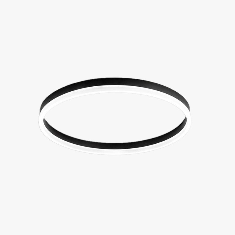 Minimalist black and white thin bangle bracelet with an elegant unisex design.