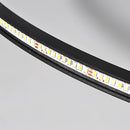 Modern LED ceiling light with a minimalist circular design, flush mount, and energy-efficient features.