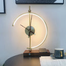 Wireless Charging Clock Lamp with LED Light and Integrated Clock