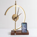 Wireless Charging Clock Lamp with LED Light and Integrated Clock