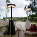 Wireless LED Table Lamp with Touch Technology - Aluminum Alloy, 3 Color Dimming, 4000mAh Battery