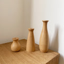 Wooden Tall Decor Vase