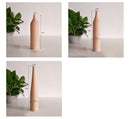 Wooden Tall Decor Vase