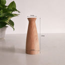 Wooden Tall Decor Vase