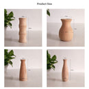 Wooden Tall Decor Vase