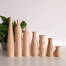Wooden Tall Decor Vase