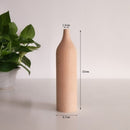 Wooden Tall Decor Vase
